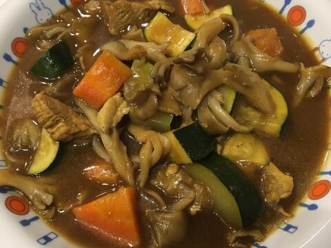 まいたけ茶カレー